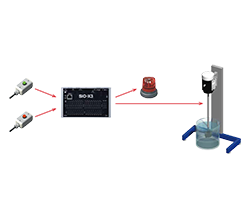 タイマー機能による液体の攪拌(かくはん)制御