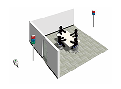 会議室の使用状況確認