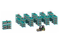 棚の空き状況を確認