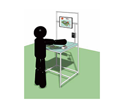 パワーポイントによる作業指示