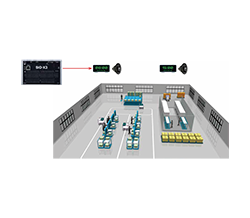 工場アナウンス